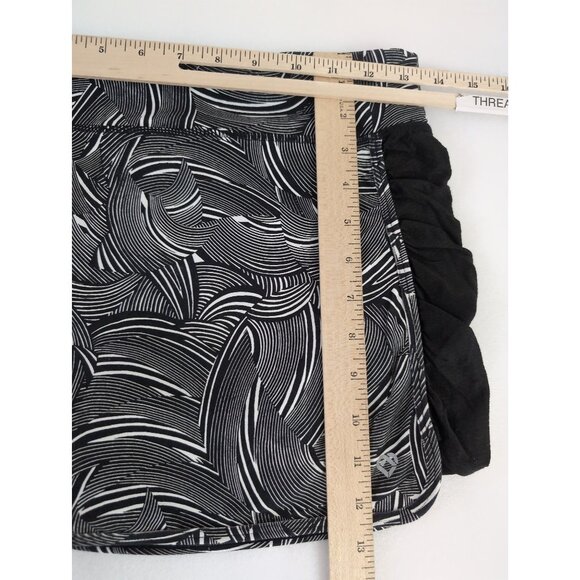 Colosseum Athletic Skort Womens S Black White Skirt Attached Shorts Running Gym‎ - Picture 8 of 8